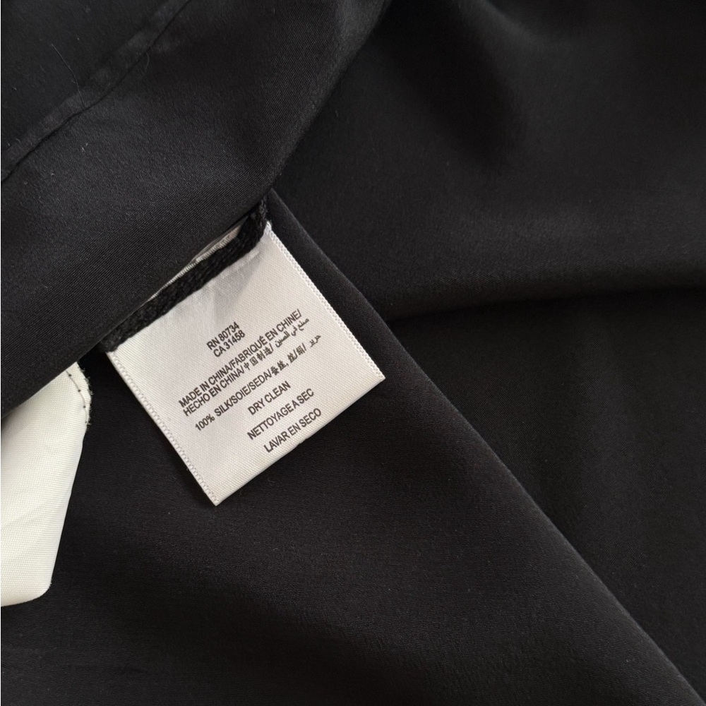 BCBG Black Silk Y2K Strappy Camisole - Picture 7 of 7